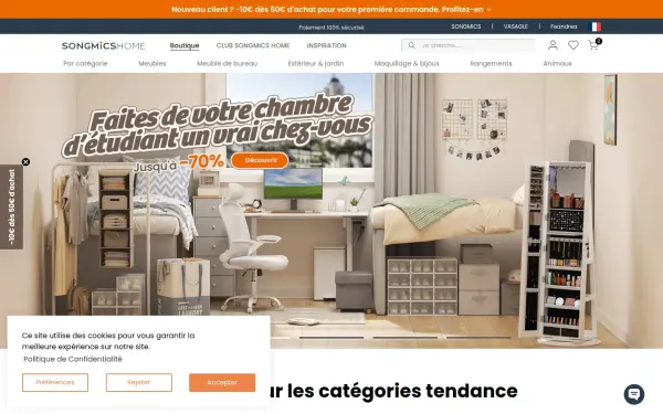 www.songmics.fr