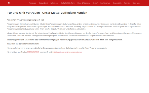 www.medinger-versicherungsmakler.de