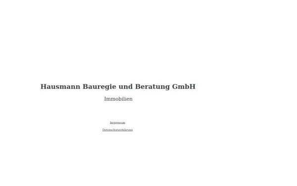 hausmann-bauregie.de
