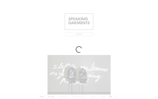 speakinggarments.com