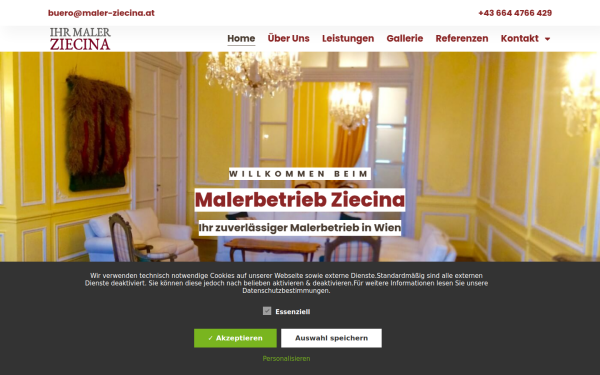 www.maler-ziecina.at