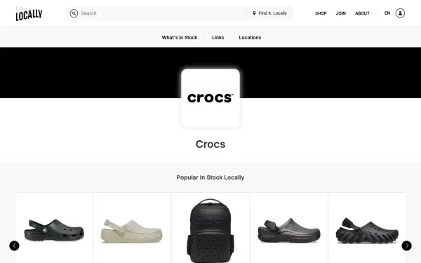 crocs.locally.com