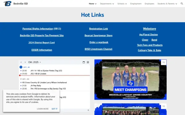 www.beckvilleisd.net