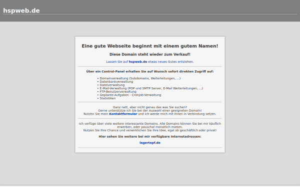 hspweb.de