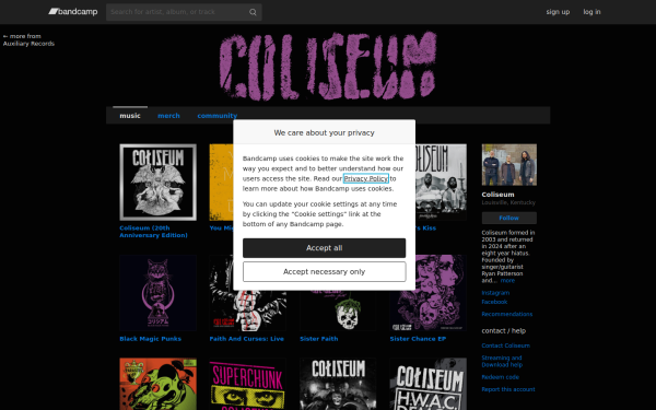 coliseum.bandcamp.com