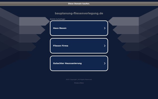 bauplanung-fliesenverlegung.de