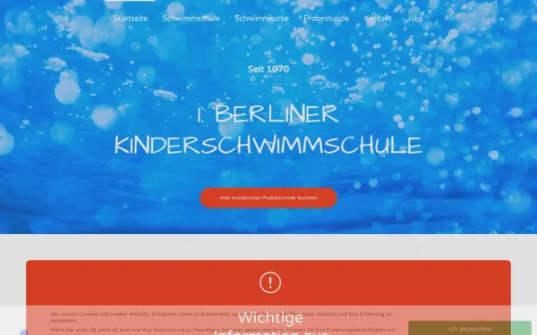 berlinerkinderschwimmschule.de