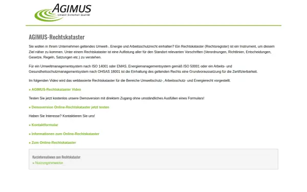 www.agimus-rechtskataster.de