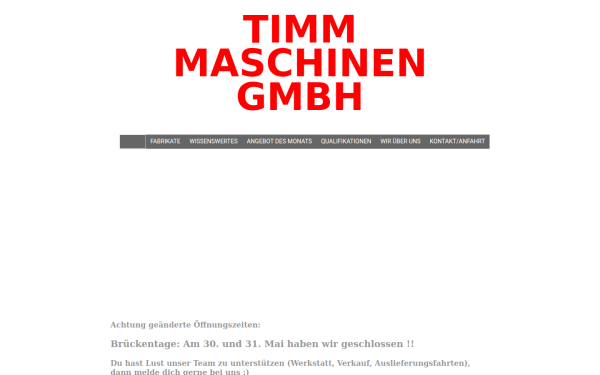 www.timmmaschinen.de