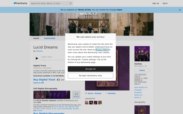 vanitasband.bandcamp.com