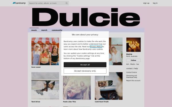 dulciemusic.bandcamp.com