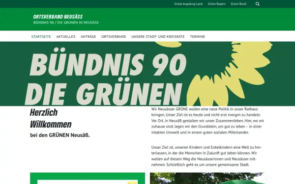 gruene-neusaess.de
