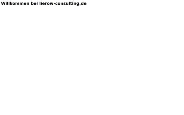 lierow-consulting.de