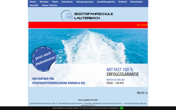 bootsfahrschule-lauterbach.de