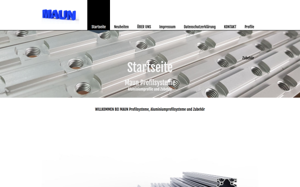 www.maun-profilsysteme.de