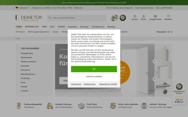 www.deinetuer.de