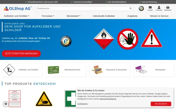 www.aufkleber.org