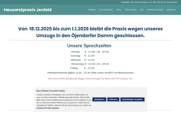 www.hausarztpraxis-jenfeld.de