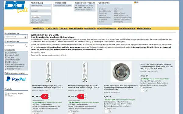 www.dg-lichtshop.de