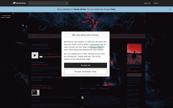 summerhaze99.bandcamp.com