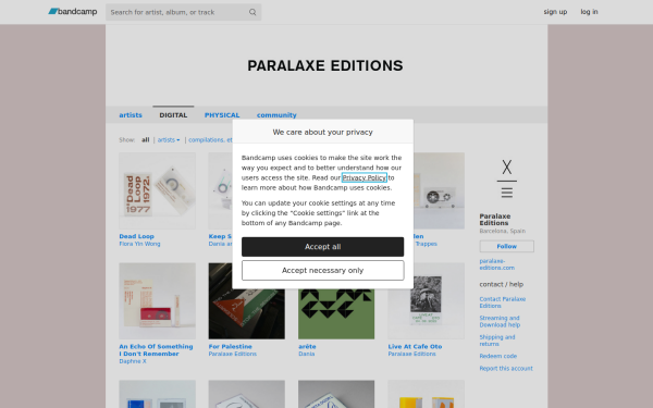 paralaxe-editions.bandcamp.com