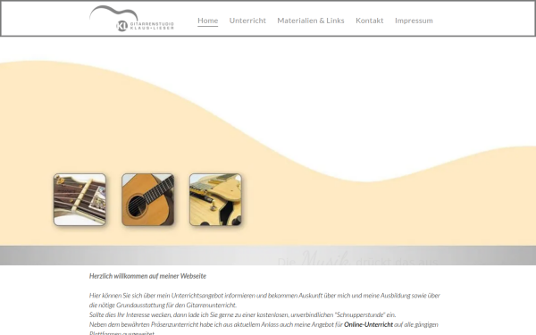 www.gitarrenstudio-klaus-lieser.de