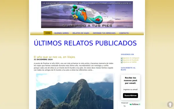 www.elmundoatuspies.es