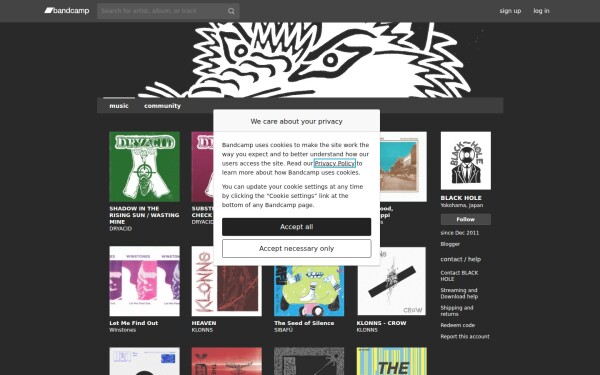 blackholekuroiana.bandcamp.com