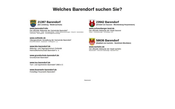barendorf.de