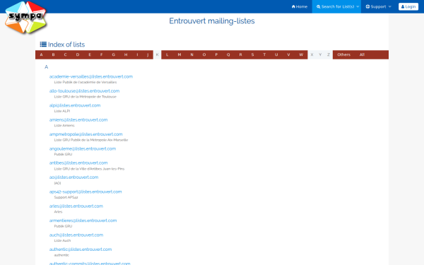 listes.entrouvert.com