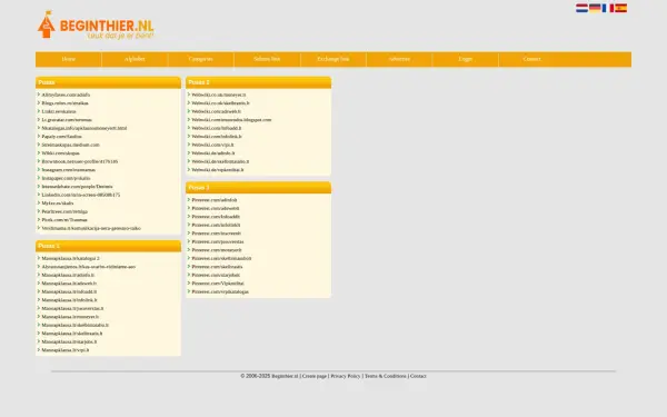 weblinks.beginthier.nl