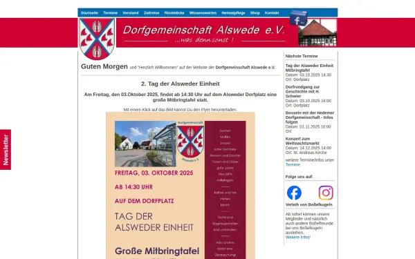 dorfgemeinschaft-alswede.de