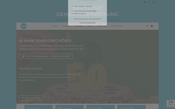 gehoerlosenzeitung.de