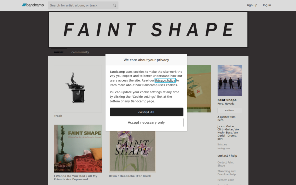 faintshape.bandcamp.com