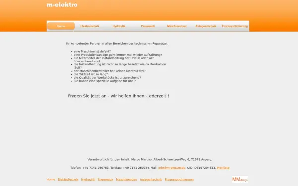 m-elektro.de