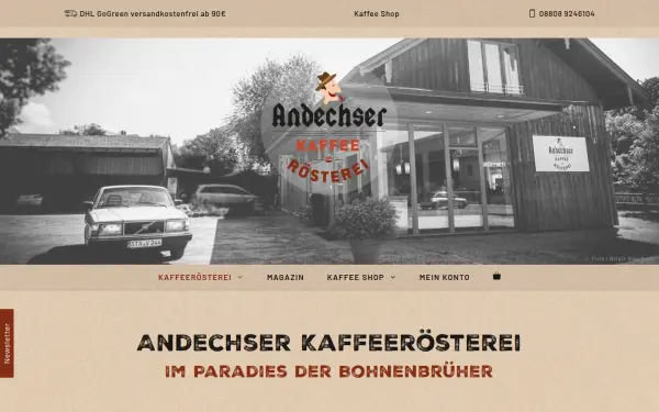 andechser-kaffeeroesterei.de