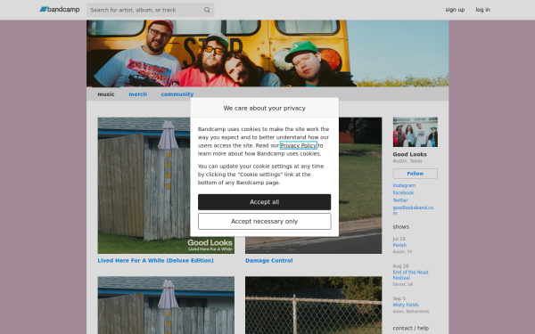 goodlooksband.bandcamp.com