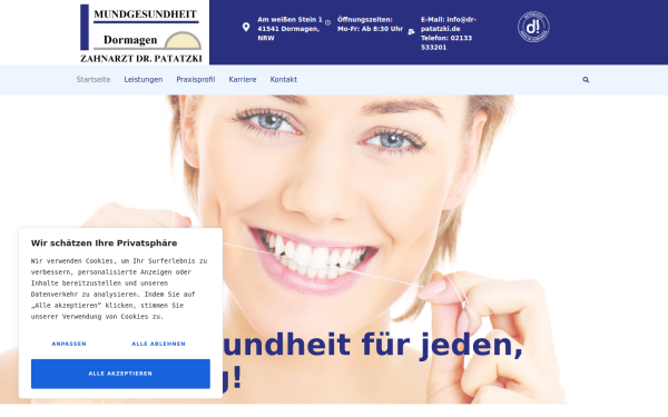 mundgesundheit-dormagen.de