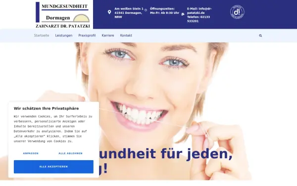 mundgesundheit-dormagen.de