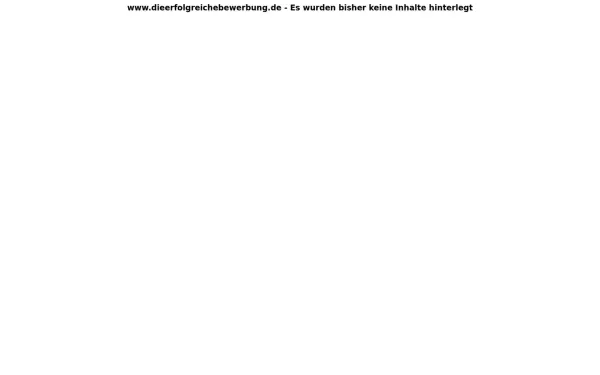 dieerfolgreichebewerbung.de
