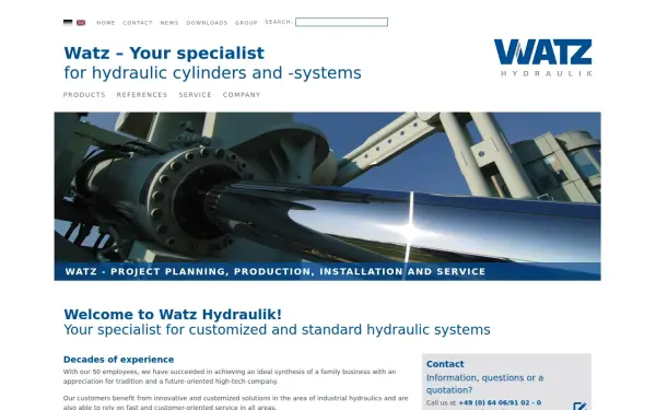 www.watzhydraulik.de