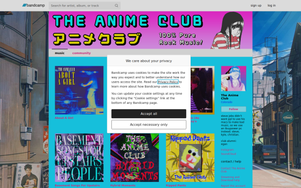 theanimeclubband.bandcamp.com