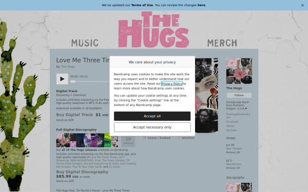 thehugs.bandcamp.com