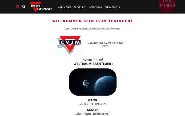 www.cvjm-teningen.de