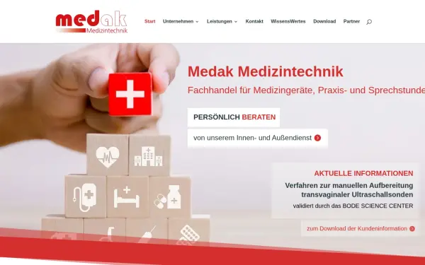 www.medak-medizintechnik.de