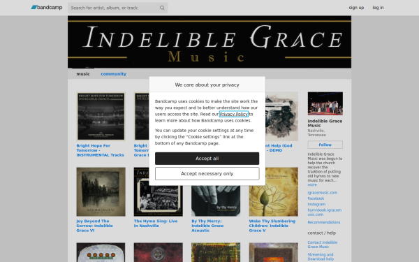 indeliblegrace.bandcamp.com