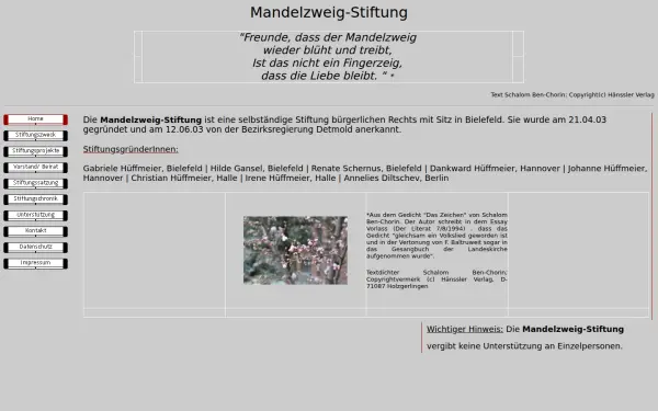 mandelzweig-stiftung.de