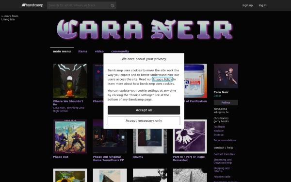 caraneir.bandcamp.com