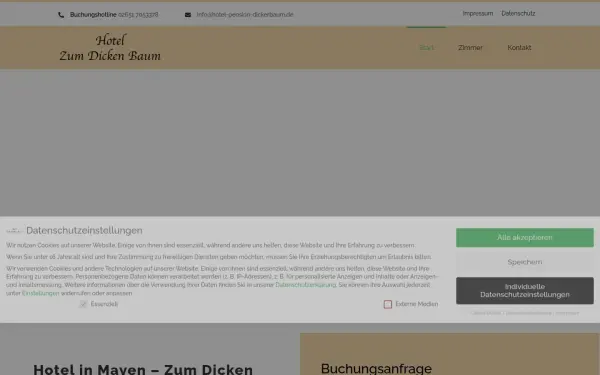 hotel-pension-dickerbaum.de
