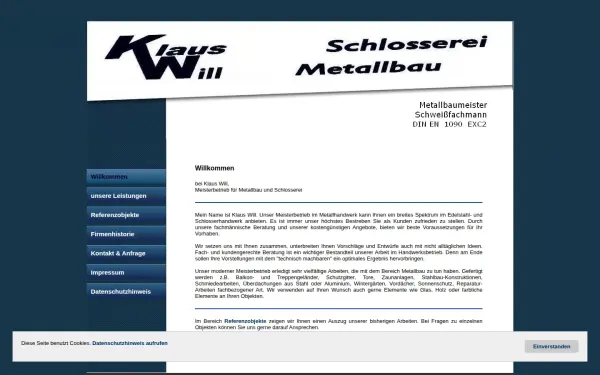 metallbau-klauswill.de